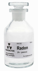 Radon in CT Testing Water
